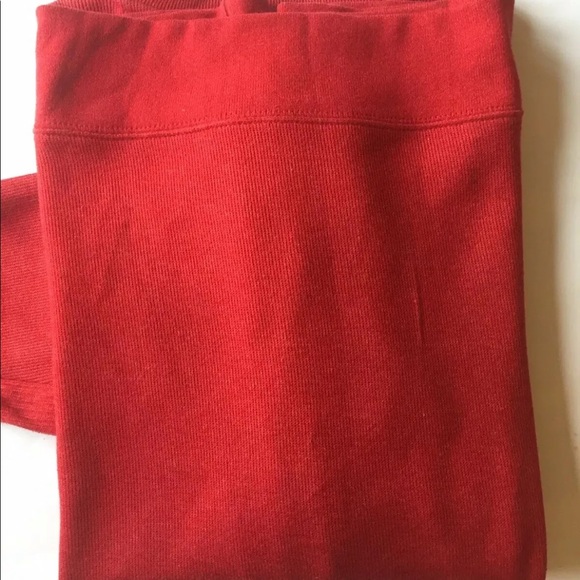 Izod Men’s V Neck Ribbed Sweater XL Red Cotton Blend - Picture 8 of 12